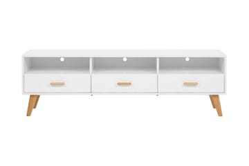 TV-bänk Jarreras 180 cm - Vit - Möbler - TV- & Mediamöbler - TV bänk & mediabänk