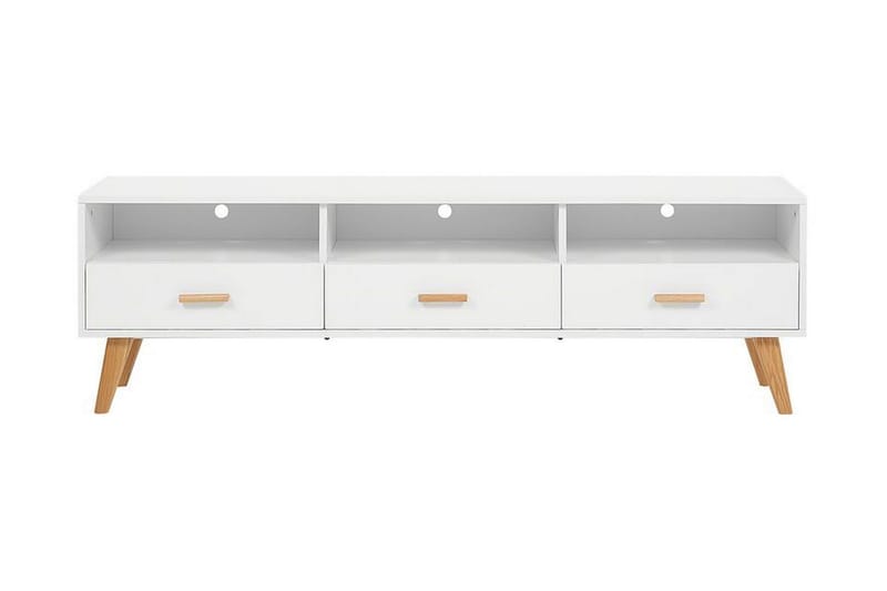 TV-bänk Jarreras 180 cm - Vit - Möbler - TV- & Mediamöbler - TV bänk & mediabänk