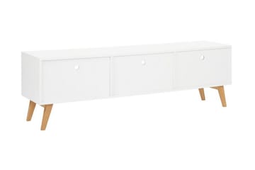 TV-bänk Jarreras 180 cm - Vit - Möbler - TV- & Mediamöbler - TV bänk & mediabänk