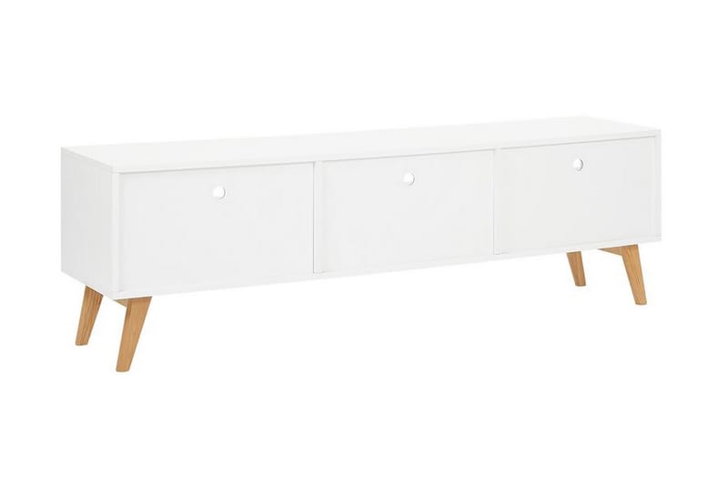 TV-bänk Jarreras 180 cm - Vit - Möbler - TV- & Mediamöbler - TV bänk & mediabänk