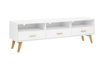 TV-bänk Jarreras 180 cm - Vit - Möbler - TV- & Mediamöbler - TV bänk & mediabänk