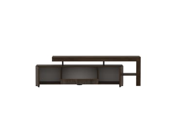 Tv-bänk Jurukovo 192x37 cm Brun - Hanah Home - Möbler - TV- & Mediamöbler - TV bänk & mediabänk