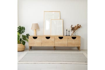 Tv-bänk Khalidur 180 cm - Ek - Möbler - TV- & Mediamöbler - TV bänk & mediabänk