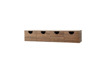 Tv-bänk Khalidur 180 cm - Valnöt - Möbler - TV- & Mediamöbler - TV bänk & mediabänk
