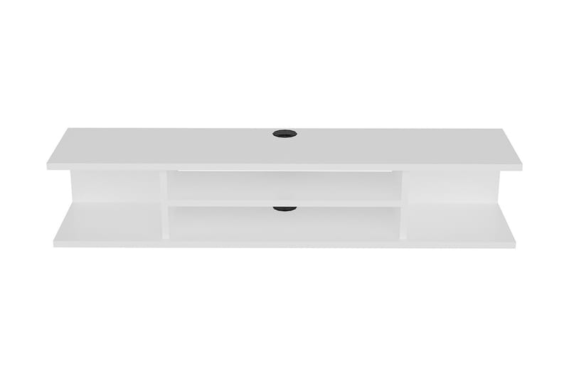 TV-bänk Lahti 135 cm - Vit - Möbler - TV- & Mediamöbler - TV bänk & mediabänk