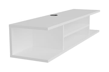 TV-bänk Lahti 135 cm - Vit - Möbler - TV- & Mediamöbler - TV bänk & mediabänk