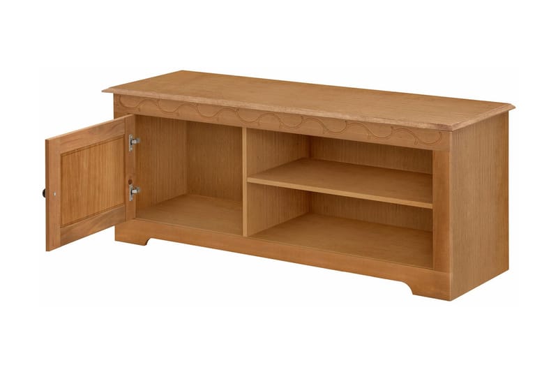 TV-bänk Larens 125 cm - Brun - Möbler - TV- & Mediamöbler - TV bänk & mediabänk