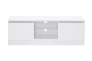 Tv-Bänk Laritstorp 120 cm LED-Belysning - Vit - Möbler - TV- & Mediamöbler - TV bänk & mediabänk