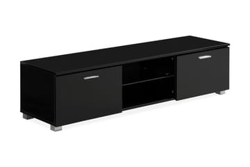 Tv-Bänk Laritstorp 140 cm LED-Belysning - Svart - Möbler - TV- & Mediamöbler - TV bänk & mediabänk