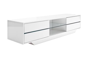 Tv-Bänk Laritstorp 160 cm LED-Belysning - Vit - Möbler - TV- & Mediamöbler - TV bänk & mediabänk