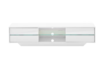 Tv-Bänk Laritstorp 160 cm LED-Belysning - Vit - Möbler - TV- & Mediamöbler - TV bänk & mediabänk