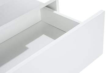 Tv-Bänk Laritstorp 180 cm 2 Hyllor LED-Belysning - Vit - Möbler - TV- & Mediamöbler - TV bänk & mediabänk
