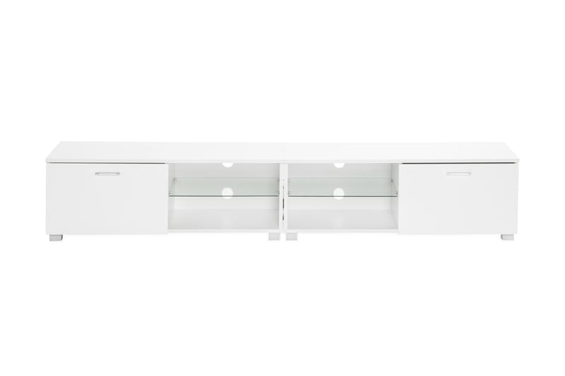Tv-Bänk Laritstorp 200 cm LED-Belysning - Vit - Möbler - TV- & Mediamöbler - TV bänk & mediabänk