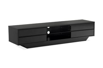Tv-bänk Laritstorp 36 cm med LED Belysning - Svart - Möbler - TV- & Mediamöbler - TV bänk & mediabänk