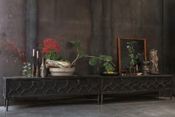 TV-bänk Legros 160 cm - Svart - Möbler - TV- & Mediamöbler - TV bänk & mediabänk