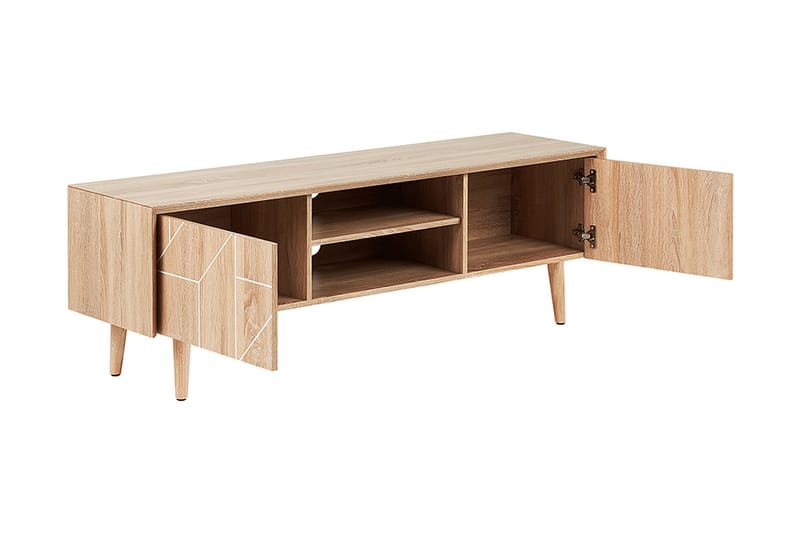 TV-Bänk Legynd 150 cm - Trä|Natur - Möbler - TV- & Mediamöbler - TV bänk & mediabänk