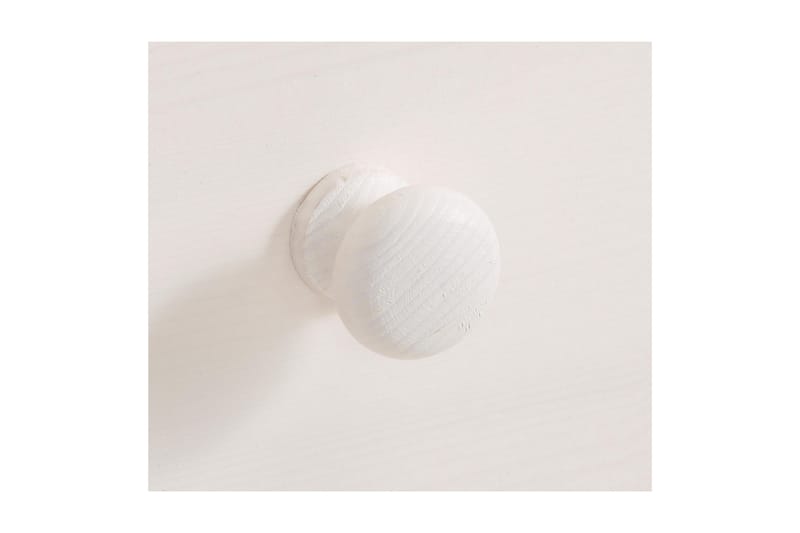 TV-bänk Lidwina 175 cm - Vit/Brun - Möbler - TV- & Mediamöbler - TV bänk & mediabänk