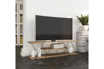 TV-bänk Ljusfors 120 cm - Valnöt - Möbler - TV- & Mediamöbler - TV bänk & mediabänk