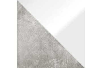 TV-bänk Lourmais 180 cm LED-belysning - Vit|Grå|Vit LED - Möbler - TV- & Mediamöbler - TV bänk & mediabänk