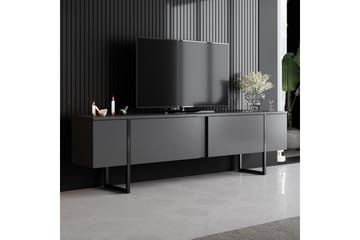Tv-bänk Luxe 180x50 cm Svart - Hanah Home - Möbler - TV- & Mediamöbler - TV bänk & mediabänk