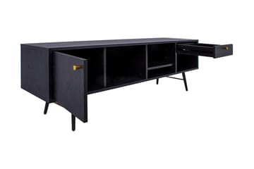Tv-Bänk Luxemburg Svart/Koppar - Möbler - TV- & Mediamöbler - TV bänk & mediabänk
