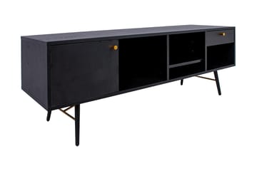 Tv-Bänk Luxemburg Svart/Koppar - Möbler - TV- & Mediamöbler - TV bänk & mediabänk