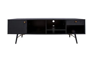 Tv-Bänk Luxemburg Svart/Koppar - Möbler - TV- & Mediamöbler - TV bänk & mediabänk