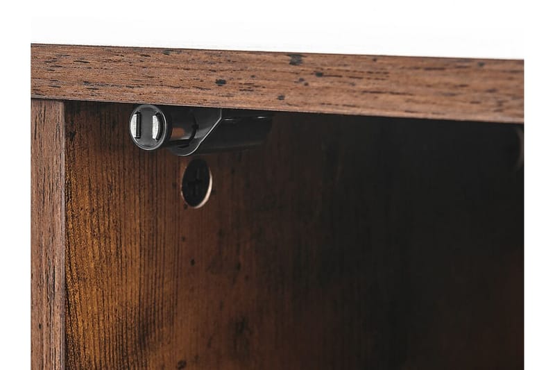 TV-bänk mörkbrun 110 cm VILSECK - Trä/natur - Möbler - TV- & Mediamöbler - TV bänk & mediabänk