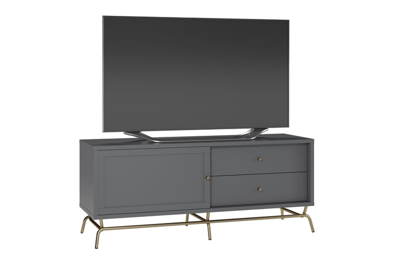 Tv-bänk Madion - Grå - Möbler - TV- & Mediamöbler - TV bänk & mediabänk