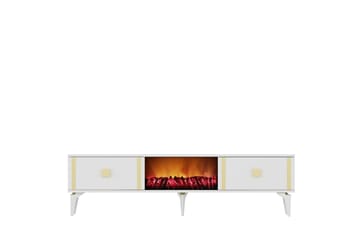 Tv-bänk Male 150 cm - Guld - Möbler - TV- & Mediamöbler - TV bänk & mediabänk