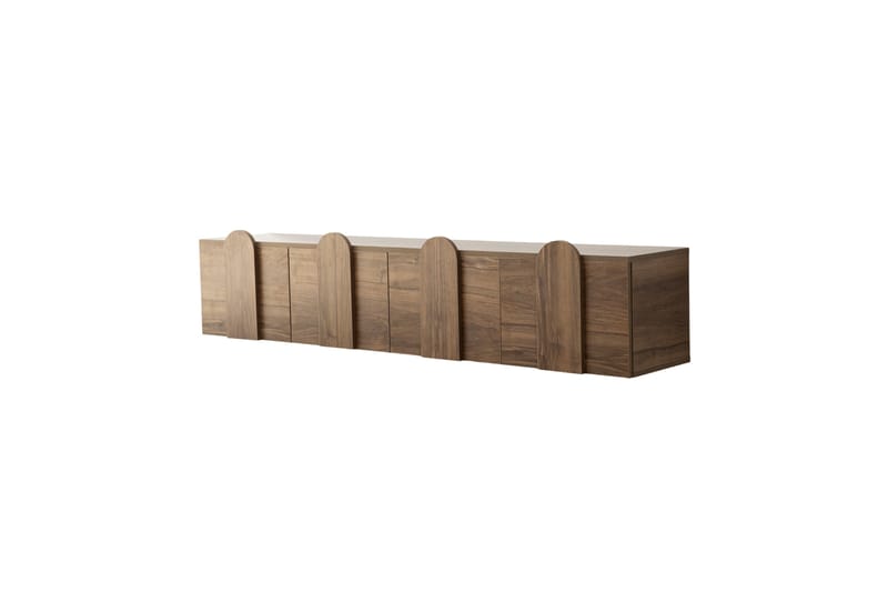 Tv-bänk Malpani 180 cm - Valnöt - Möbler - TV- & Mediamöbler - TV bänk & mediabänk