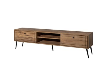 Tv-bänk Manit 180 cm - Brun/Svart - Möbler - TV- & Mediamöbler - TV bänk & mediabänk
