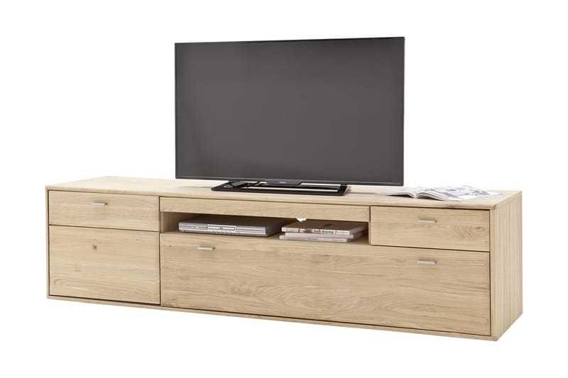 TV-bänk Marinie 214 cm - Trä|Natur - TV bänk & mediabänk