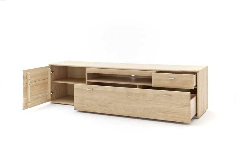 TV-bänk Marinie 214 cm - Trä|Natur - Möbler - TV- & Mediamöbler - TV bänk & mediabänk