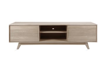 TV-bänk Marte 180 cm - Vitpigmenterad - Möbler - TV- & Mediamöbler - TV bänk & mediabänk