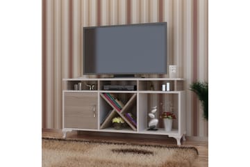 Tv-bänk Marylo 120 cm - Vit - Möbler - TV- & Mediamöbler - TV bänk & mediabänk