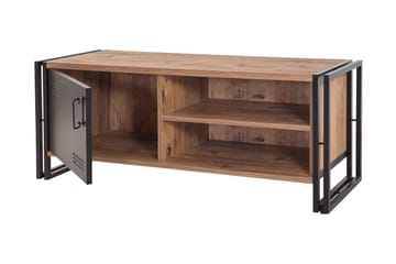 Tv-bänk Masako 130 cm - Trä|Svart - Möbler - TV- & Mediamöbler - TV bänk & mediabänk