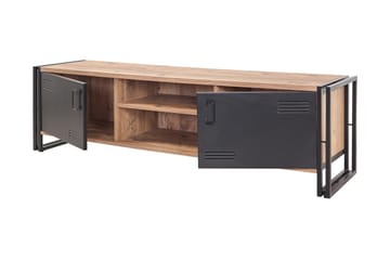 Tv-bänk Masako 180 cm - Trä|Svart - Möbler - TV- & Mediamöbler - TV bänk & mediabänk