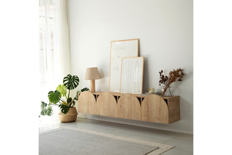Tv-bänk Mesta 180 cm - Ek - Möbler - TV- & Mediamöbler - TV bänk & mediabänk