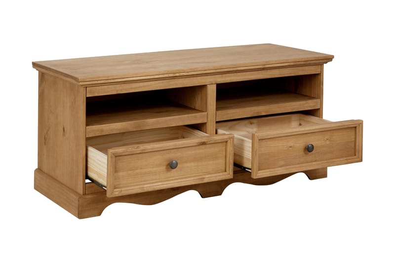 TV-bänk Moana 120 cm - Brun - Möbler - TV- & Mediamöbler - TV bänk & mediabänk