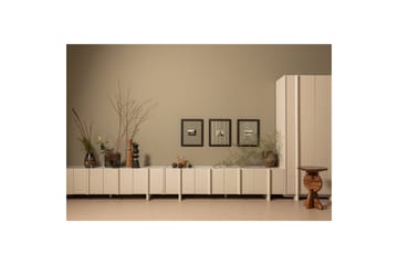 Tv-bänk Morya 46 cm - Beige - Möbler - TV- & Mediamöbler - TV bänk & mediabänk