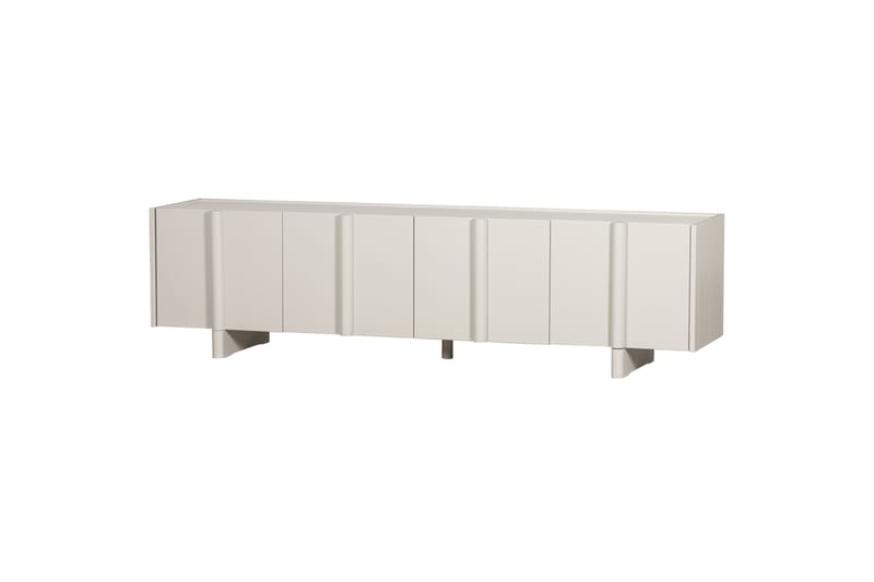 Tv-bänk Morya 46 cm - Beige - Möbler - TV- & Mediamöbler - TV bänk & mediabänk