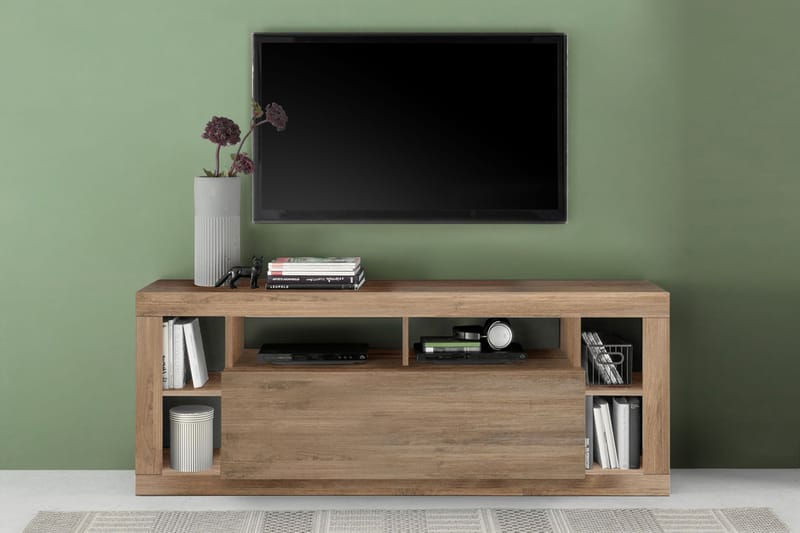 Tv-bänk Mowbray 42x172x66 cm - Brun - TV bänk & mediabänk