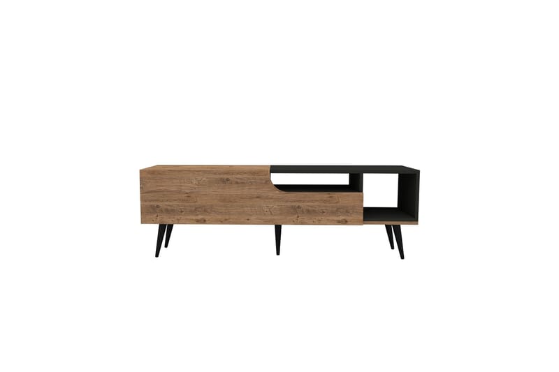 Tv-bänk Mul 150 cm - Brun/Antracit - Möbler - TV- & Mediamöbler - TV bänk & mediabänk