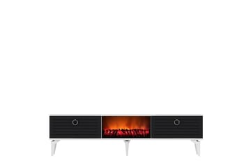 Tv-bänk Mula 150 cm - Antracit - Möbler - TV- & Mediamöbler - TV bänk & mediabänk