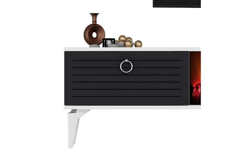 Tv-bänk Mula 150 cm - Antracit - Möbler - TV- & Mediamöbler - TV bänk & mediabänk