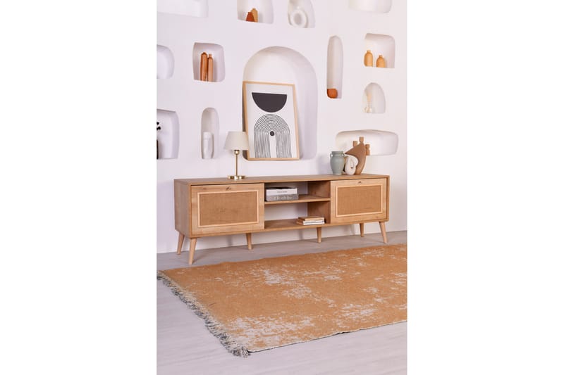 Tv-bänk Munnia 180 cm - Ek - Möbler - TV- & Mediamöbler - TV bänk & mediabänk