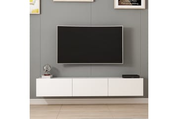 Tv-bänk Nako 180 cm - Vit - Möbler - TV- & Mediamöbler - TV bänk & mediabänk