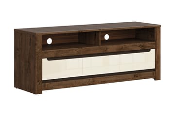 TV-bänk Navallo 149 cm - Trä|natur|Vit - Möbler - TV- & Mediamöbler - TV bänk & mediabänk