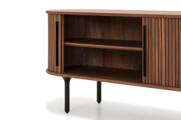 TV-bänk Neandir 150x45 cm Massiv Valnöt - Brun - Möbler - TV- & Mediamöbler - TV bänk & mediabänk